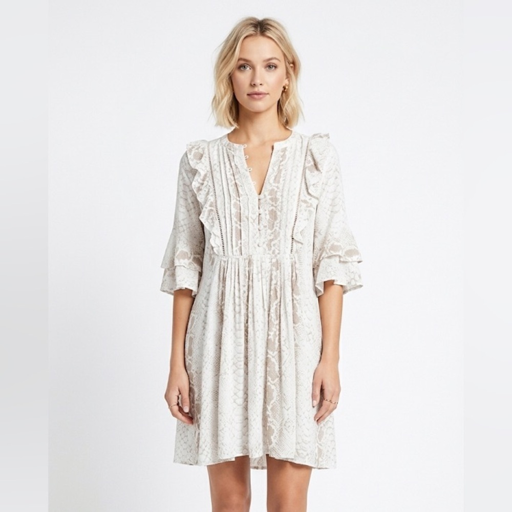 KIVARI snake print dress size xsmall